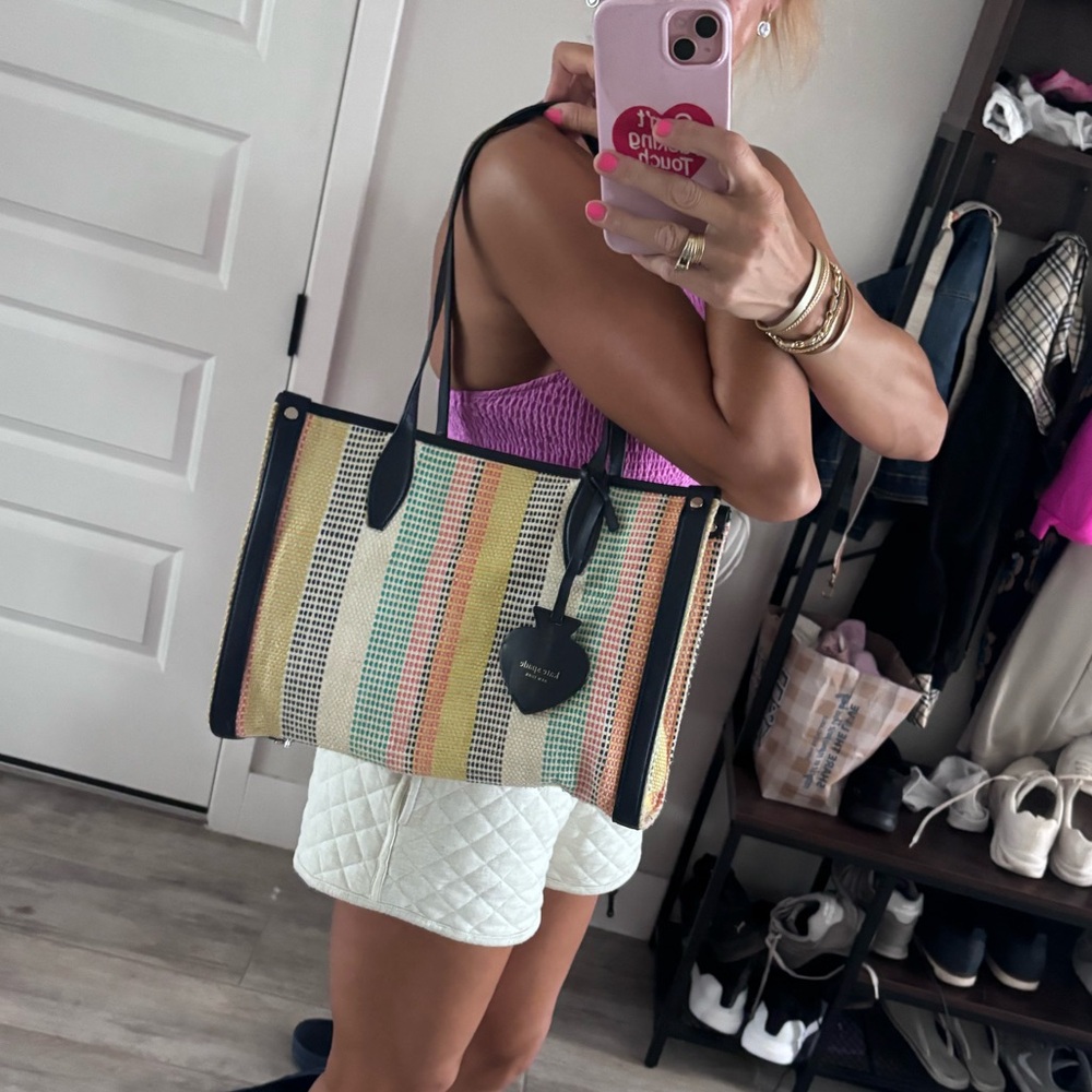Kate Spade market fabric tote, bag - Picture 8 of 10